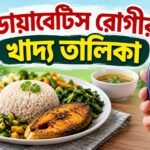 ডায়াবেটিস রোগীর খাদ্য তালিকা