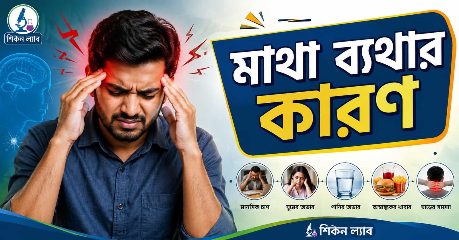 মাথা ব্যথার কারণ: ঘন হওয়ার কারণ ও প্রতিকার