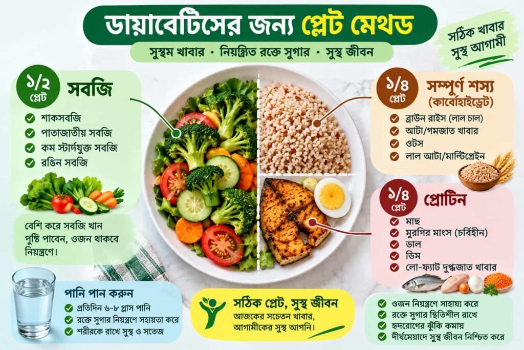 ডায়াবেটিস রোগীর খাদ্য তালিকা