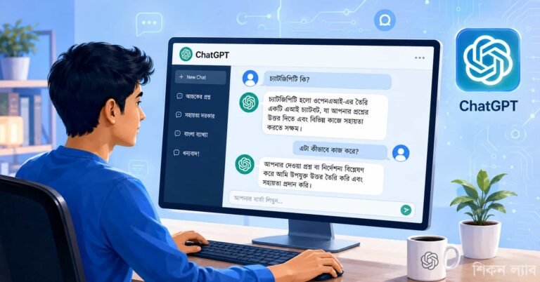 চ্যাটজিপিটি: ওপেনএআই-এর তৈরি একটি এআই চ্যাটবট।