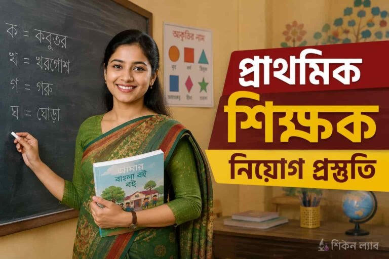 প্রাথমিক শিক্ষক নিয়োগ পরীক্ষার প্রস্তুতি নিয়ে শিক্ষার্থী এবং শিক্ষক